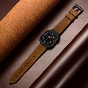 คลาสสิกสุดหรูของผู้ชายสำหรับ Samsung, สมาร์ทวอทช์8/7อัลตร้านาฬิการะบายอากาศได้ดีสายหนังแท้ชั้นยอด - Product Image 6