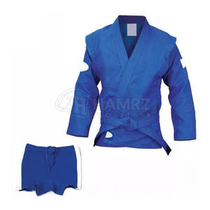 2025 Fabricantes de fábrica al por mayor Uniforme de Sambo de color azul Servicios OEM Uniforme de Sambo de buena venta - Product Image 3