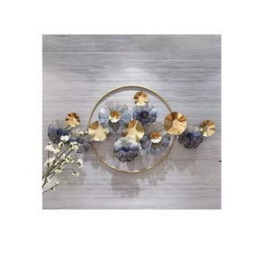 Décorations murales en métal de haute qualité Golden Look, décoration murale, art mural pour la maison, l'hôtel, le salon, aluminium fait main de luxe - Product Image 6