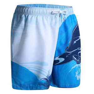 Short de course d'été en polyester de haute qualité pour hommes, imprimé par sublimation, logo personnalisé, short de jogging fabriqué en usine - Product Image 3