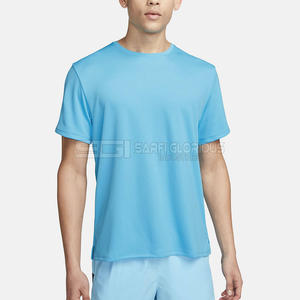 เสื้อยืดคอกลมแขนสั้นสำหรับผู้ชายเสื้อยืดผ้าฝ้ายลำลองพิมพ์ลายน้ำหนัก300กรัม - Product Image 1