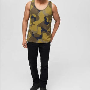 Camiseta sin mangas de entrenamiento para hombre, novedad de 2026, Camiseta de algodón de secado rápido para correr, camiseta sin mangas con sublimación para hombre - Product Image 6