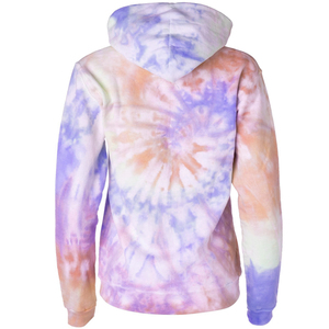 KATBROS INDUSTRY Sweat-shirt à capuche personnalisé pour femme, tie-dye, doublé, respirant, coupe classique, en molleton de coton, avec logo personnalisé OEM - Product Image 4