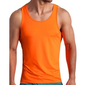 เสื้อกล้ามผ้าฝ้าย100% แขนกุดสำหรับผู้ชายเสื้อกล้ามสีพื้นสำหรับออกกำลังกายในยิมเสื้อกล้ามสำหรับผู้ชายขายส่งใหม่2025 - Product Image 4