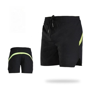 Cintura elástica Hombres Maratón Deportes Pantalones cortos Poliéster Correr Gimnasio Shorts DDP envío - Product Image 1