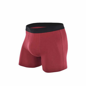 Premium Men's Mid-Rise Boxer Brief <b>Underwear</b> Breathable Cotton Stretch Seamless Quick Dry OEM Wholesale - Product Image 3