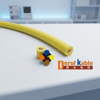 Câble ombilical blindé en cuivre torsadé à paires torsadées, à flottabilité neutre, pour ROV, avec isolation PUR, pour applications sous-marines, faisant office de câble de liaison et de signal hybride (puissance et signal)