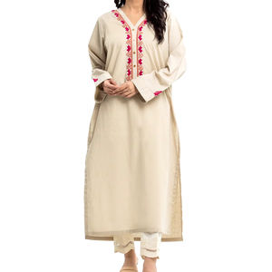 Personnalisé 2025 Hiver Printemps Collection Nouvelle Broderie Imprimée Numérique Shalwar Kameez Costumes Pakistanais OEM Salwar Kameez - Product Image 1