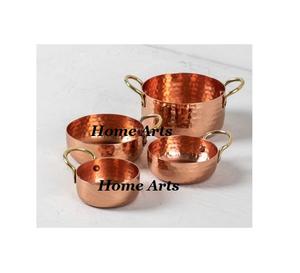 Bol de service de fruits en cuivre de conception tendance Bol à mélanger les aliments de forme ronde de la plus grande qualité à un prix abordable - Product Image 4