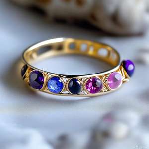 18k Gold Plated Hot Selling Manufacturer Yellow 18k Gold Plated With 925 Sterling Silver Bangle for Women - Product Image 3