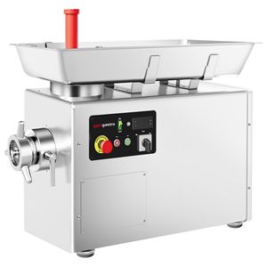 Picadora de Carne Eléctrica de Alta Resistencia - Tamaño 22 - 250 kg/h - 1.5 kW - Placa de Picado de 4 mm - con Sistema de Refrigeración - Product Image 3