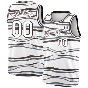 Maillots de basketball personnalisés réversibles à impression numérique, dernière collection, meilleur prix, unisexe, grandes tailles, 100 % polyester, séchage rapide, vente en gros - Product Image 6