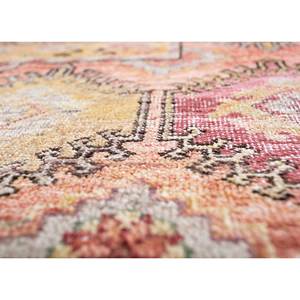 พรมขนสัตว์อัฟกันถักมือสีแดงส้มสไตล์คลาสสิก Erbe รุ่น AKWL-3090 ลายเมดัลเลียนแบบทอแบนขนาดใหญ่ สำหรับตกแต่งบ้าน ห้องนั่งเล่นวัยรุ่น - Product Image 3