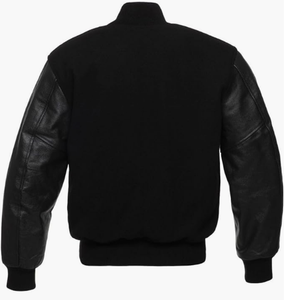 Veste en polaire brodée et crochetée 100 % laine respirante de haute qualité pour hommes, options personnalisables disponibles, style tendance, OEM - Product Image 3