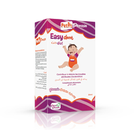 Petit Poussin Easy Dent Gouttes de Soin pour Bébé à l'Extrait de Malva, Tilleul et Mélisse pour l'Aide à la Dentition, Complément Alimentaire, contribue à réduire