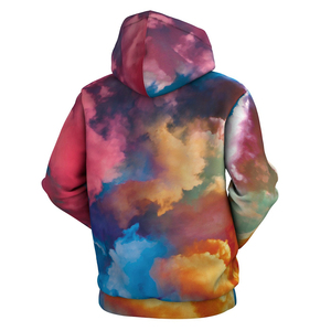 OEM Custom 100% Polyester Sublimation Hoodies for Men Women Street Wear USA Sizes Winter Fleece Logo Embroidery <b>Plain</b> Dyed - Product Image 6