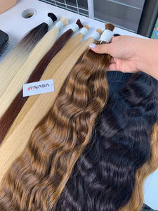NASA HAIR VIETNAM VN ผู้จัดจำหน่ายที่ดีที่สุด ผมเวียดนามแท้ 100% ยาว 26 นิ้ว คุณภาพสูง ผมลอนธรรมชาติแบบเป็นมัด  ทอสองชั้น น้ำหนัก 500 กรัม - Product Image 5