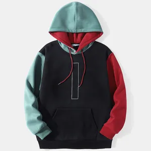 cheap price hoodies Factory Blank Pullover Loose Fit Hoodies Men Styles Casual Hooded Sweatshirts Customize Your Own Hoodie