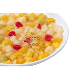 Venta caliente Jarabe de fruta Fruta enlatada Cóctel Estaciones Frutas mixtas Cóctel Lata - Product Image 5