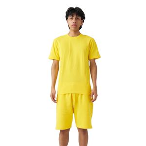 ชุดเสื้อผ้าฤดูร้อนน้ำหนักเบาแบบใหม่ ชุดเสื้อยืดคอกลมแขนสั้นพิมพ์ลายเทคนิคพิเศษสำหรับผู้ชาย - Product Image 4