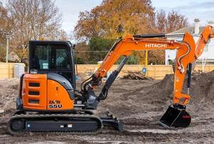 Used Excavator Digger ZX55U-5A Digger ST23225 for Sale Reliable and Efficient Mini Excavator Ready to Use <b>Now</b> - Product Image 4