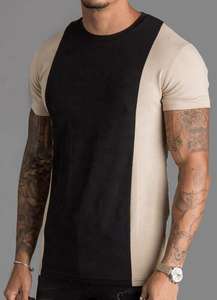 เสื้อยืดผ้าฝ้าย100% แขนสั้นสำหรับผู้ชาย - Product Image 3