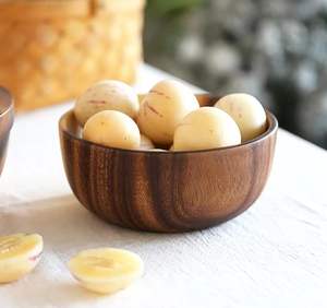 ชุดชามอาหารไม้ธรรมชาติ ชามอาหารย่อยสลายได้สำหรับเสิร์ฟอาหาร ผลิตโดยผู้ผลิตที่เชื่อถือได้ - Product Image 2