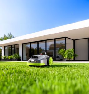 Cortador de Grama Robô Lopkin L1600 Sem Fio Perimetral RTK, Cortador de Grama Robótico com Visão, Mapeamento Assistido por IA, Liberdade no Jardim, Vida Inteligente - Product Image 6