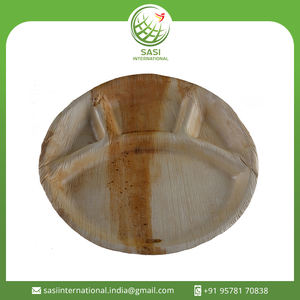 Assiettes à dîner jetables biodégradables en feuille de palmier au prix de gros les plus recherchées pour les fêtes mariages restauration pour les hôtels - Product Image 2