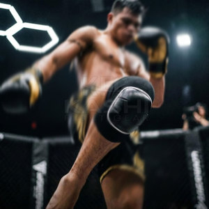 High Quality Durable Knee <b>Pad</b> For Boxing Training Comfortable Fit For Gym Workout And Daily <b>Practice</b> Use - Product Image 5