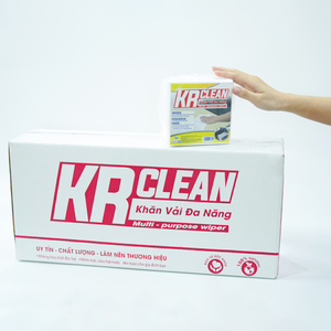 Paños de limpieza superabsorbentes multiusos de marca personalizada tela no tejida duradera para toallitas de cocina - Product Image 1