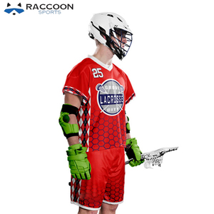 ชุดทีมลาครอสชุดผ้าโพลีเอสเตอร์ระบายอากาศ - Product Image 4