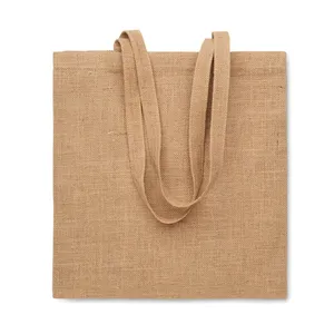 Borsa shopper in iuta ZOLANG, merchandising sostenibile - Product Image 4