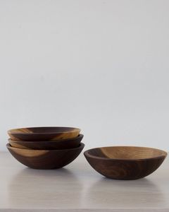 TYPICALLY HIGH DISCOVER HANDICRAFT Wooden Dough Bowl Handmade <b>for</b> <b>Fruits</b> or Salads Vintage High-Quality Rustic Farmhouse BOWL - Product Image 3