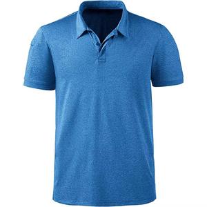 Recién llegado, camiseta Polo de Color sólido para hombre, Camisetas básicas holgadas ligeras de verano con cuello, ropa informal cómoda - Product Image 1