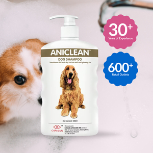 Champú para perros Aniclean con nueva tecnología, acicalamiento suave natural para gatos y todas las mascotas, bolsas gratis incluidas - Product Image 1
