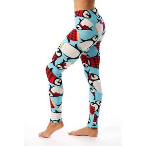 Pantalones de Yoga de cintura alta sublimados personalizados para mujer, mallas deportivas transpirables de secado rápido de talla grande - Product Image 5