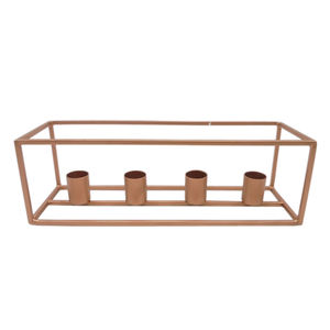 Bougeoir de l'Avent en métal fer personnalisé fini noir pour la maison et la fête de noël éclairage décoration en gros en vrac - Product Image 4