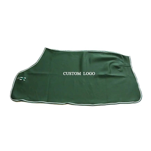 Alfombra de lana de invierno con logotipo personalizado con relleno de algodón, forro de nailon, cómoda y duradera para refrigeración de caballos a muy buen precio - Product Image 2