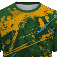 Camiseta de Fútbol para Adultos de Alta Calidad, Transpirable, Ligera, de Manga Corta, Corte Automatizado, para Entrenamiento, 100% Algodón