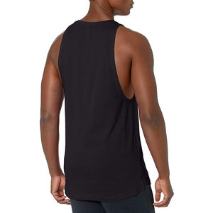 Chaleco de gimnasio de algodón de la mejor calidad, camiseta sin mangas de entrenamiento para hombres, venta al por mayor personalizada a bajo precio, diseño de punto transpirable - Product Image 6