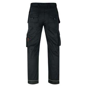 Pantalones de Seguridad Reflectantes de Dos Tonos, Ligeros, Rectos, de Fibra de Bambú y Algodón Personalizados, Ropa de Trabajo Informal para Hombre para Construcción OEM - Product Image 4