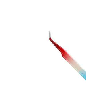 Meilleures pinces à extensions de cils professionnelles de haute qualité en acier inoxydable, fabriquées à la main, pour la pose de sourcils par Hexa Care - Product Image 5