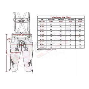 กางเกงผ้าร่มกันความร้อนสำหรับผู้ชายกางเกงพิมพ์ลาย Oktoberfest-Trachten น้ำหนักเบา - Product Image 6