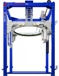 Avvolgitrice automatica ad anello rotante-fino a 120 pallet/h