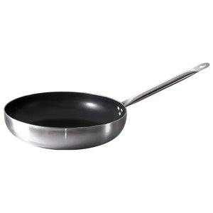 กระทะอลูมิเนียมเคลือบสารกันติด CUCINART สีเงินและสีดำ รุ่น V681172PA32 ขนาด 32 ซม. สำหรับใช้ในครัว Abert - Product Image 1