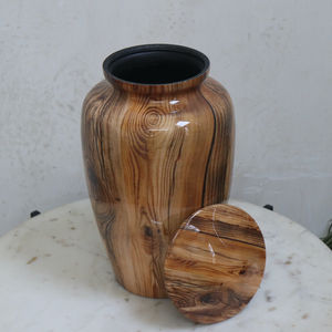 Urne de crémation attrayante en métal de la meilleure qualité pour garder les cendres des humains ou des animaux domestiques Urne souvenir fournie par HHO - Product Image 4