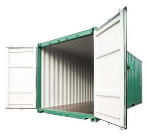 Nuevo contenedor de envío de acero Corten 40HC 40HQ Capacidad de 20 pies/40 pies Características Almacenamiento seco o refrigerado usado - Product Image 1