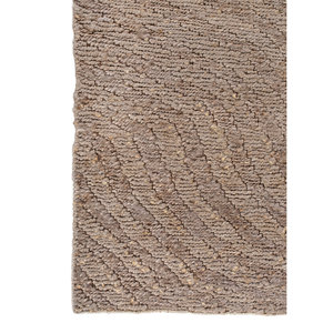 Alfombra de Yute Anudada a Mano Nomadic Threads Pkjt-103 Gris y Negra, Rectangular de 9x12, con Patrón Abstracto, para Sala de Estar o Pasillo - Product Image 4