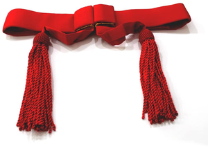 Ceremonial Uniform Purple Waist Sash <b>Belt</b> Top Selling Custom Made Uniform Waist Sash <b>Belt</b> - Product Image 4